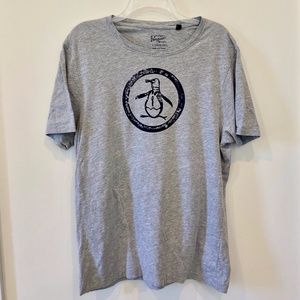 Original Penguin Distressed Circle Logo T-Shirt
